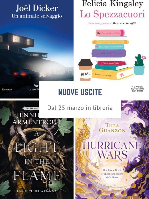 Novità in libreria – 25-29 marzo&nbsp;2024