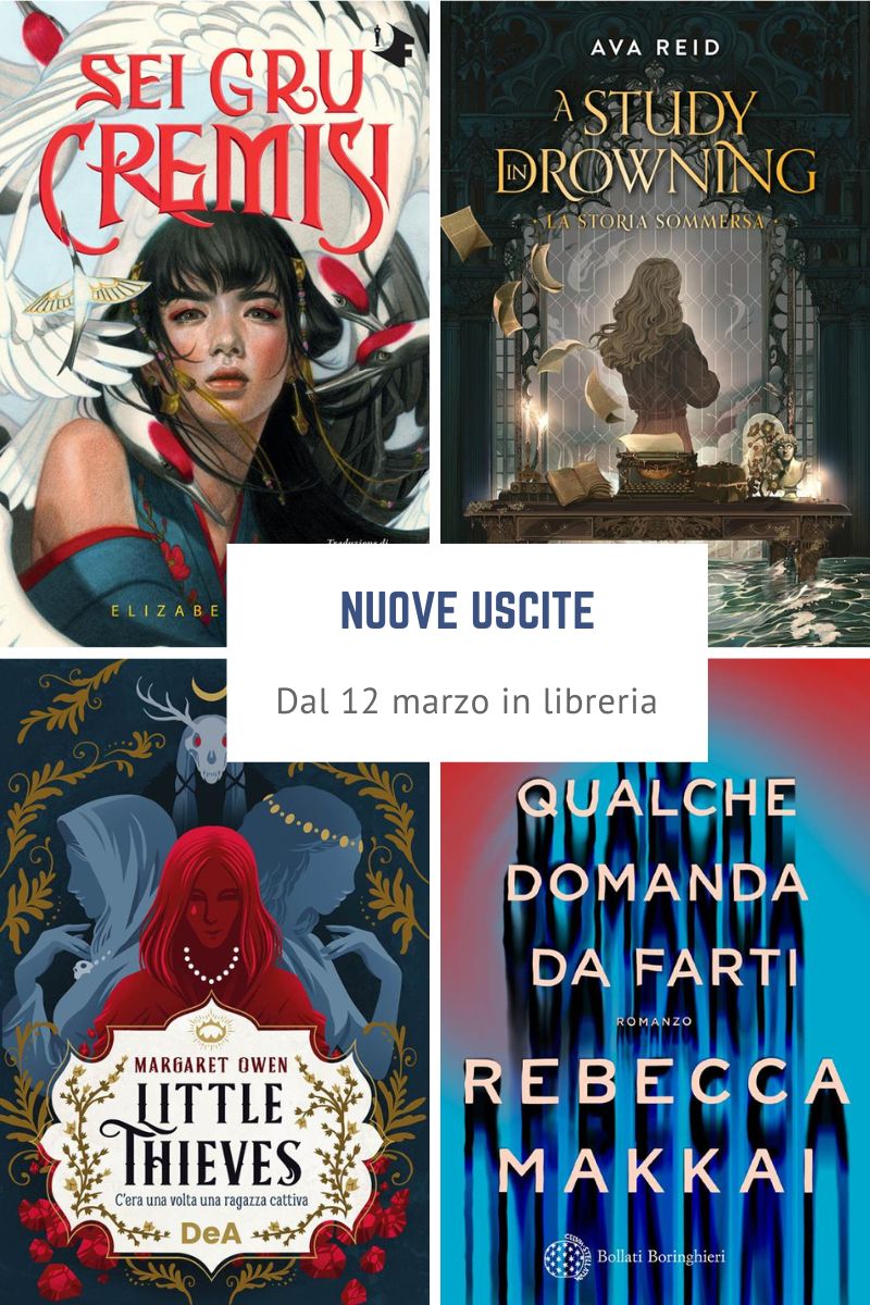 Nuove uscite in libreria dal 12 marzo